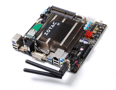 ZOTAC IONITX T Series (Intel Atom D525) [IONITX-T-E]